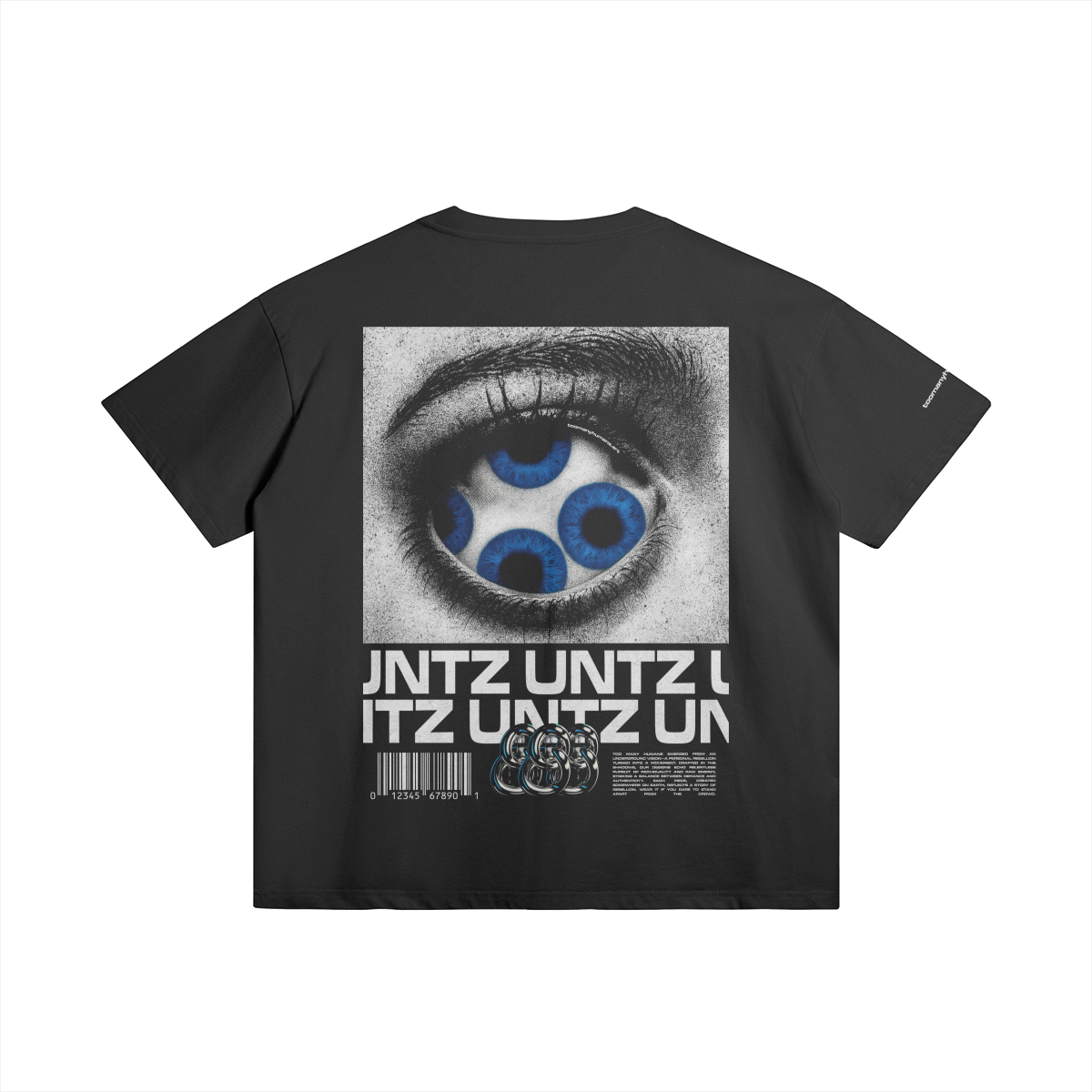 Untz Eyeball 001 Unisex Oversized
