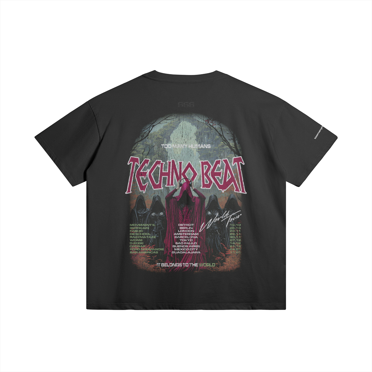 Techno Beat WT 001 LIMITED EDITION Unisex Oversized