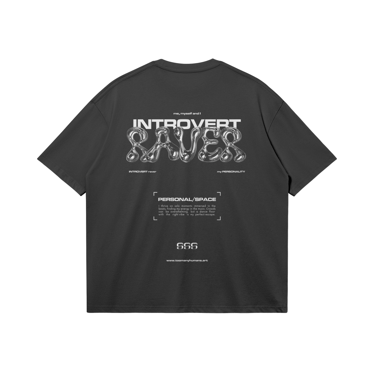 Introvert Raver 001 Unisex Boxy