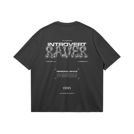 Introvert Raver 001 Unisex Boxy