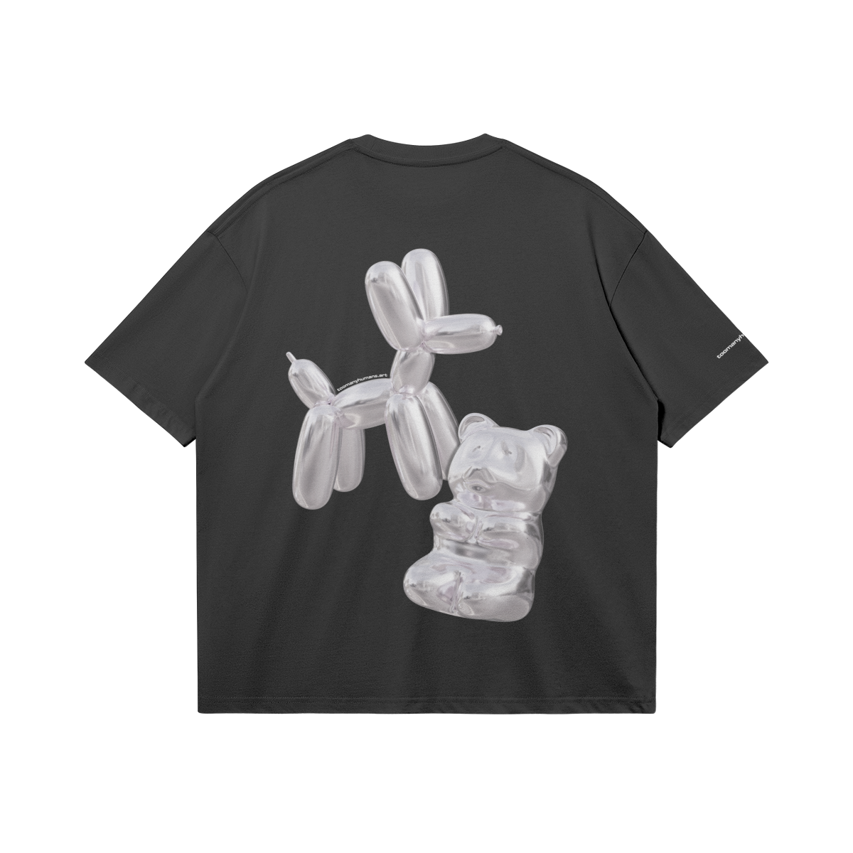 AG Chrome Heart 001 Unisex Boxy